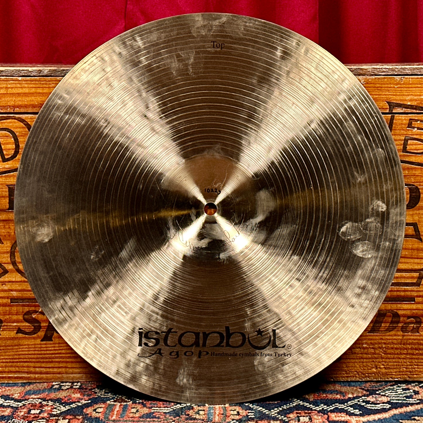15" Istanbul Agop Traditional Dark Hi-Hat Cymbal Pair 1022g/1230g *Video Demo*