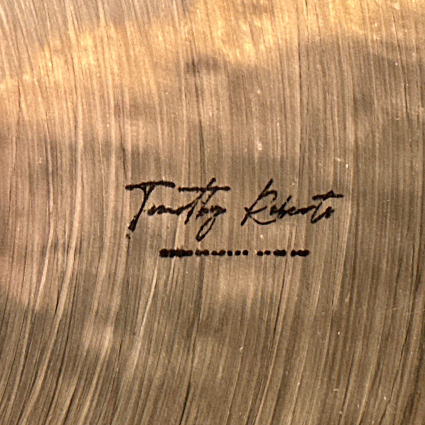 22" Timothy Roberts RS Redux Ride Cymbal 2429g *Video Demo*