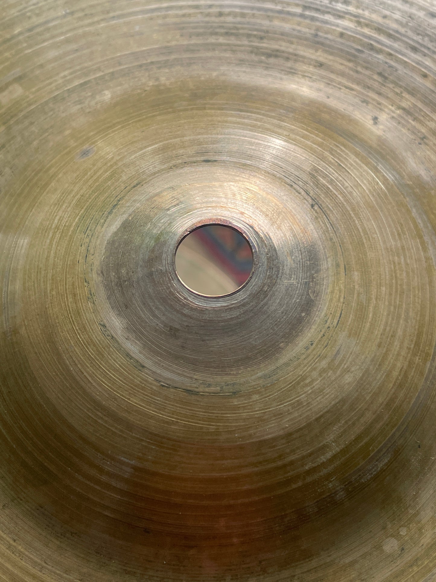 1950s 12" Zildjian A Small Stamp Hi-Hat Cymbal Pair 420g/482g