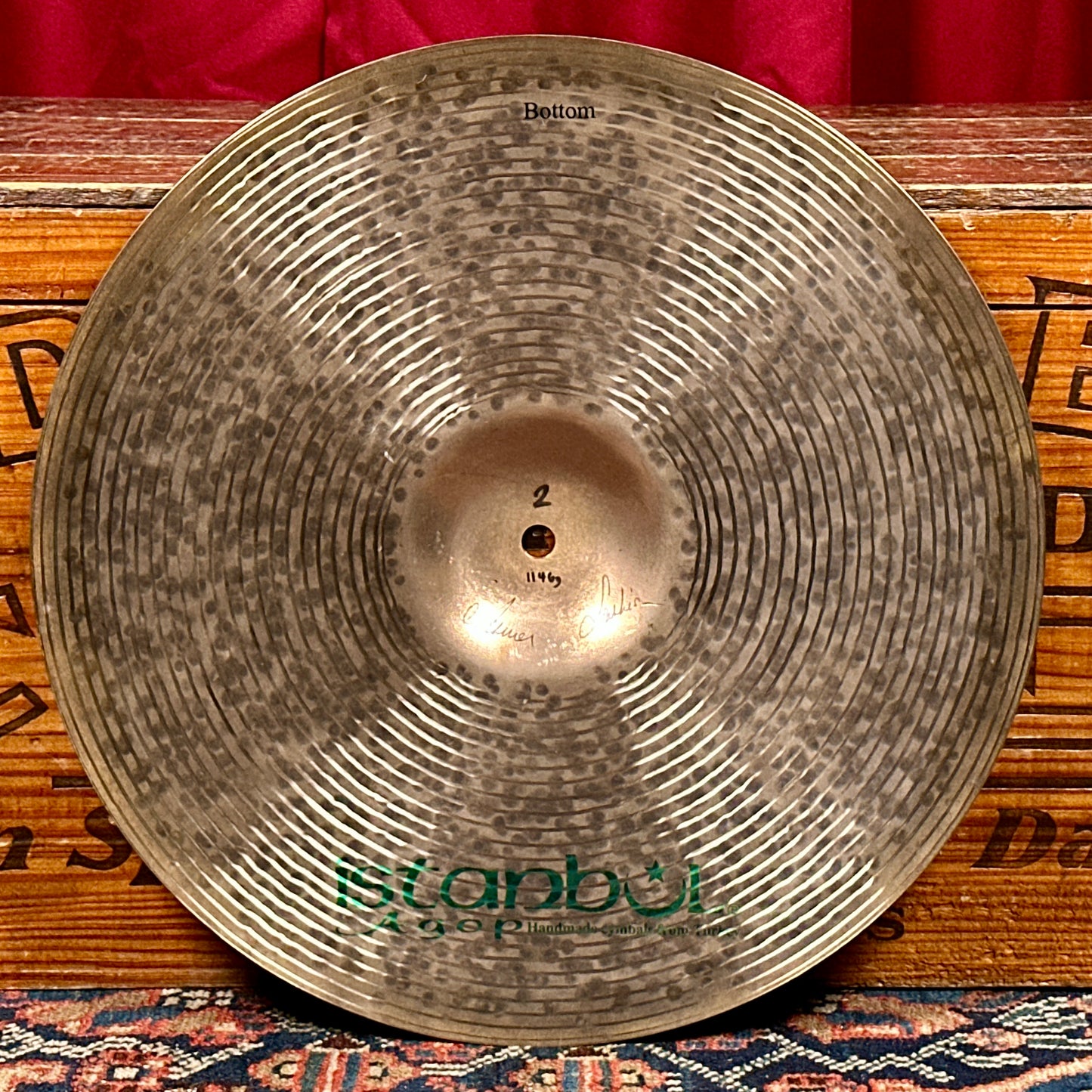 15" Istanbul Agop Signature Hi-Hat Cymbal Pair 944g/1146g *Video Demo*