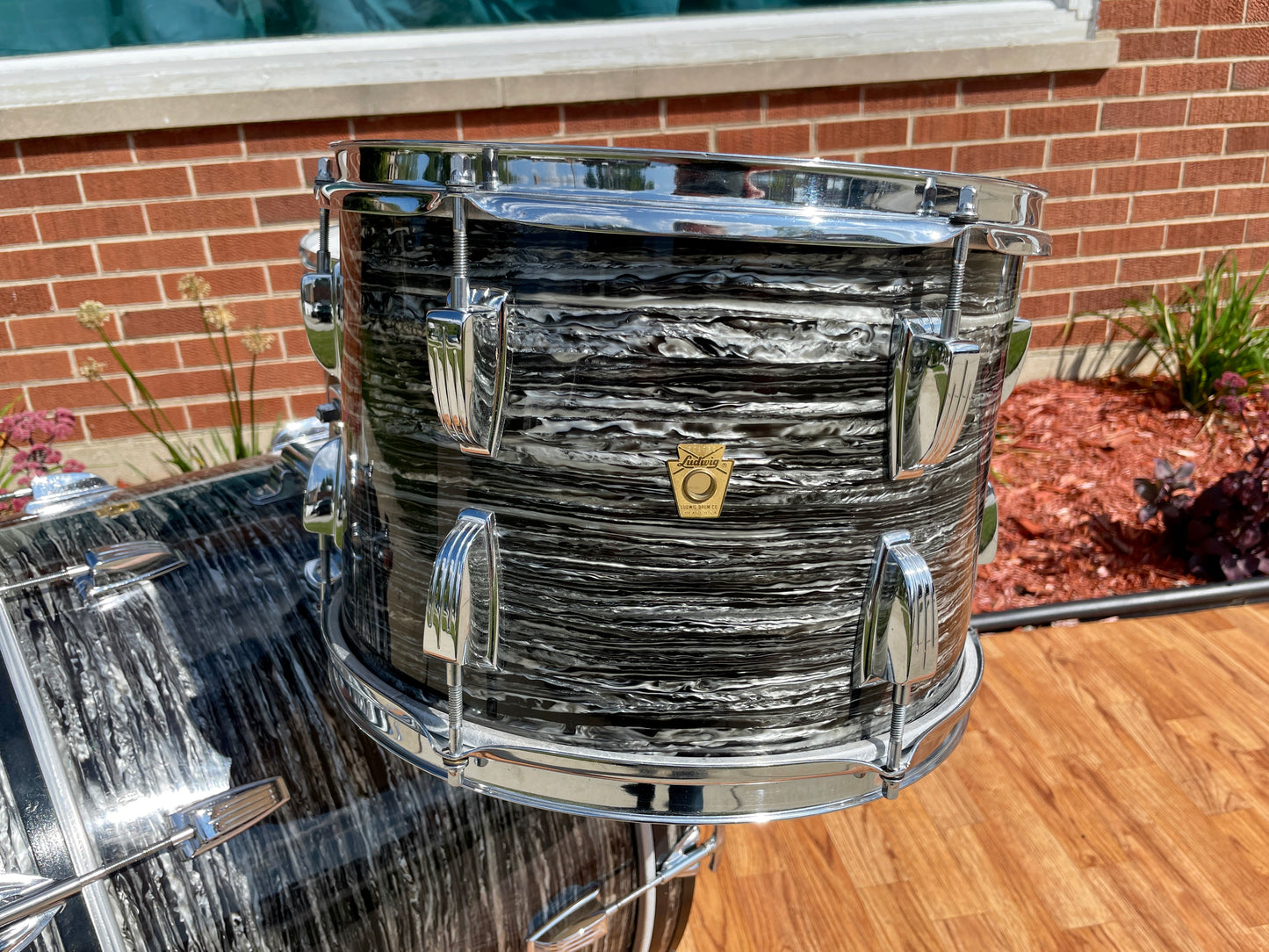 1960s Ludwig Super Classic Drum Set Oyster Black Pearl 13/16/22 Ringo Starr The Beatles