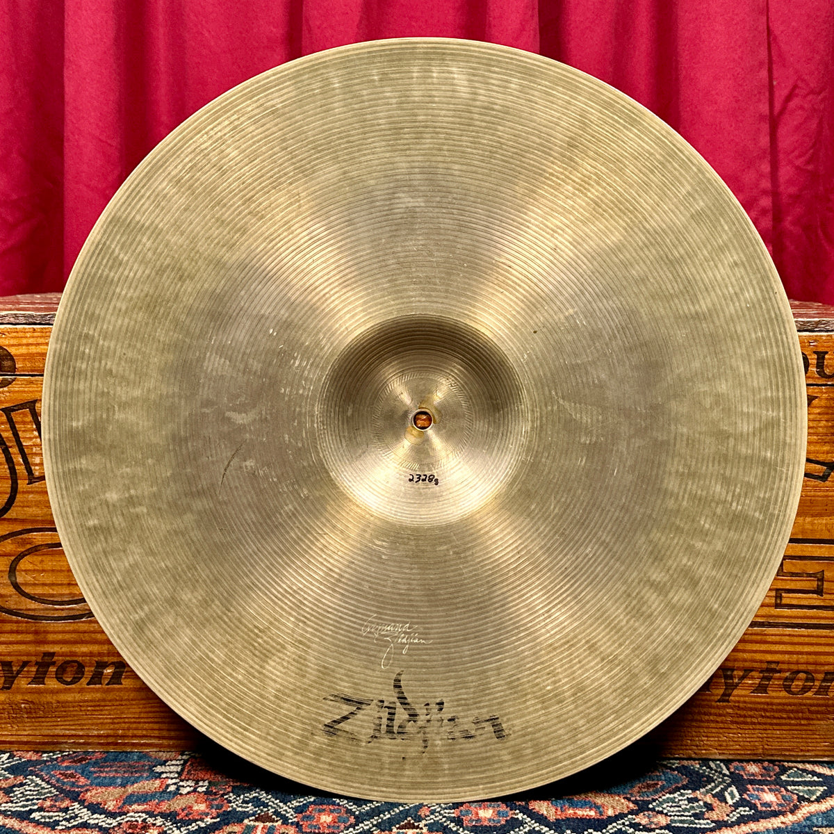 20" Zildjian A Armand Ride Cymbal 2328g *Video*