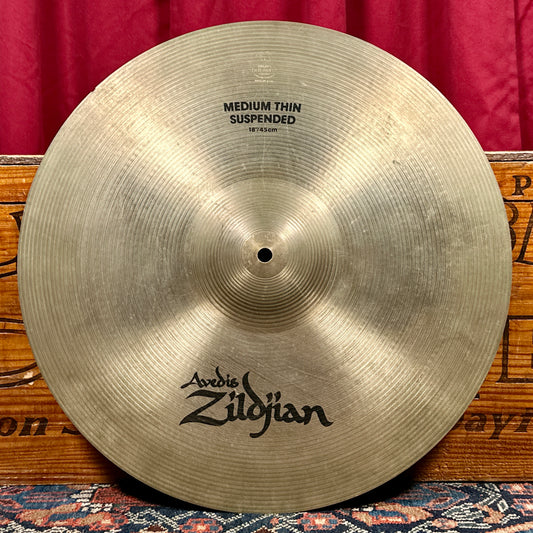 18" Zildjian A Medium Thin Suspended Ride Cymbal 1588g *Video*