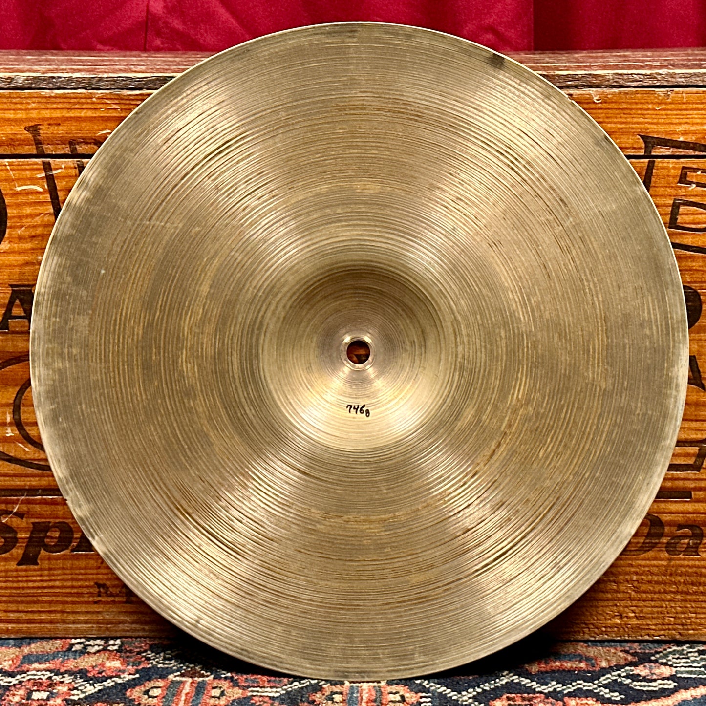 14" Zildjian A 1950s Small Stamp Hi-Hat Cymbal Pair 746g/796g *Video Demo*