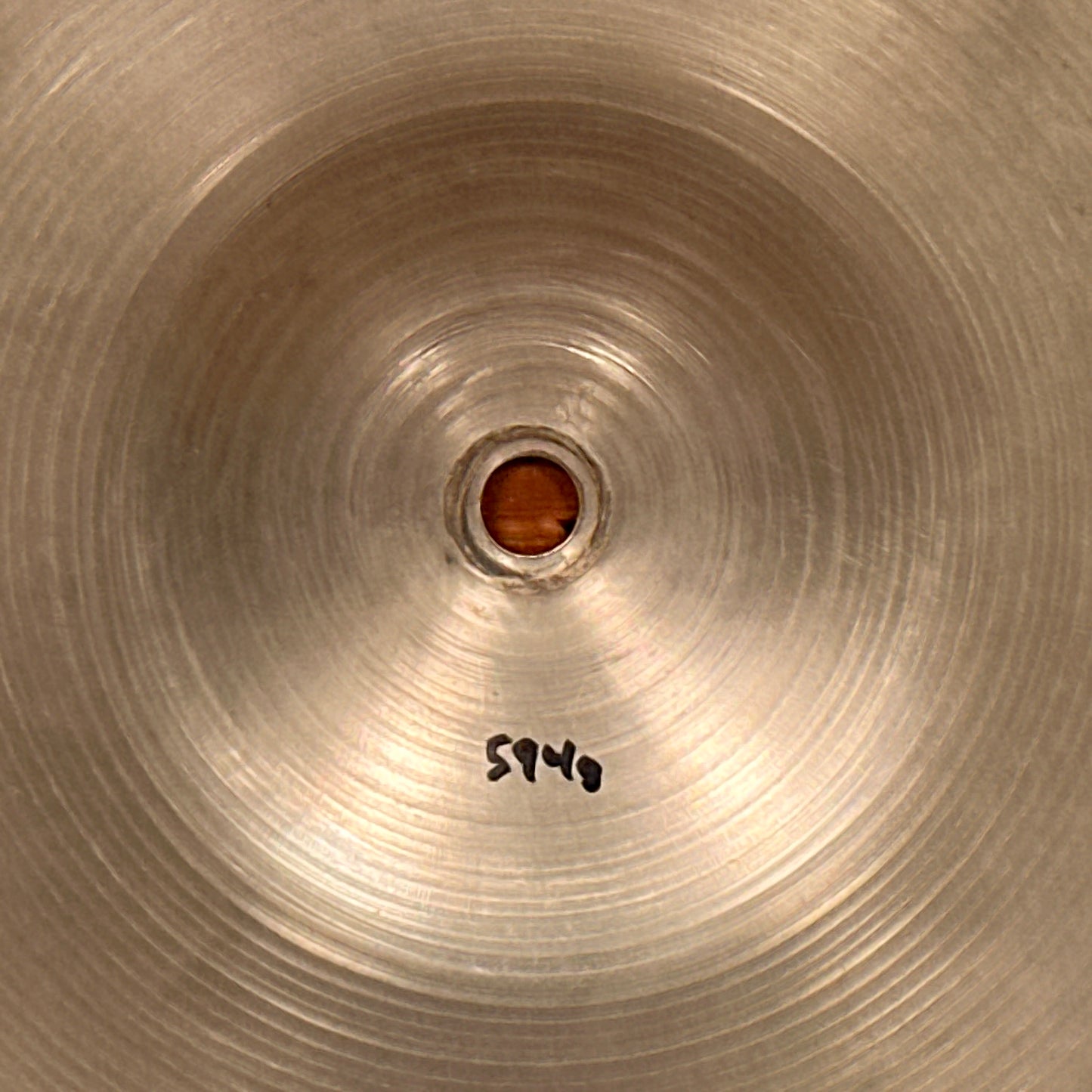 14" Zildjian A 1940s-50s Trans Stamp Crash / Hi-Hat Single Cymbal 594g