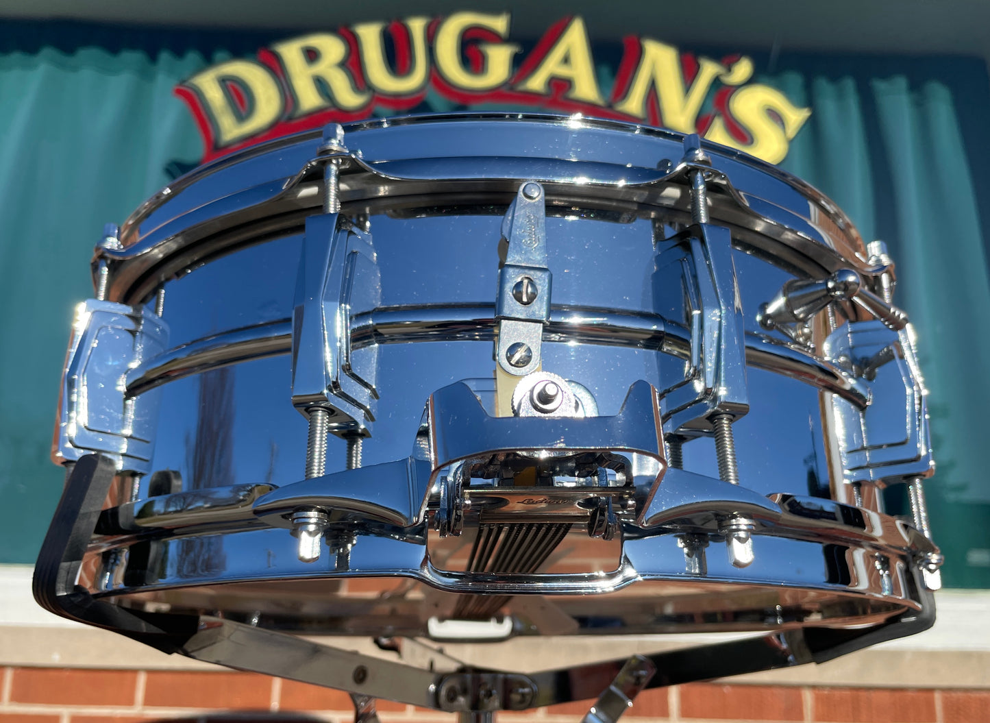 1960s Ludwig 5x14 No. 410 Super Sensitive Snare Drum Supraphonic (COB Hoops)