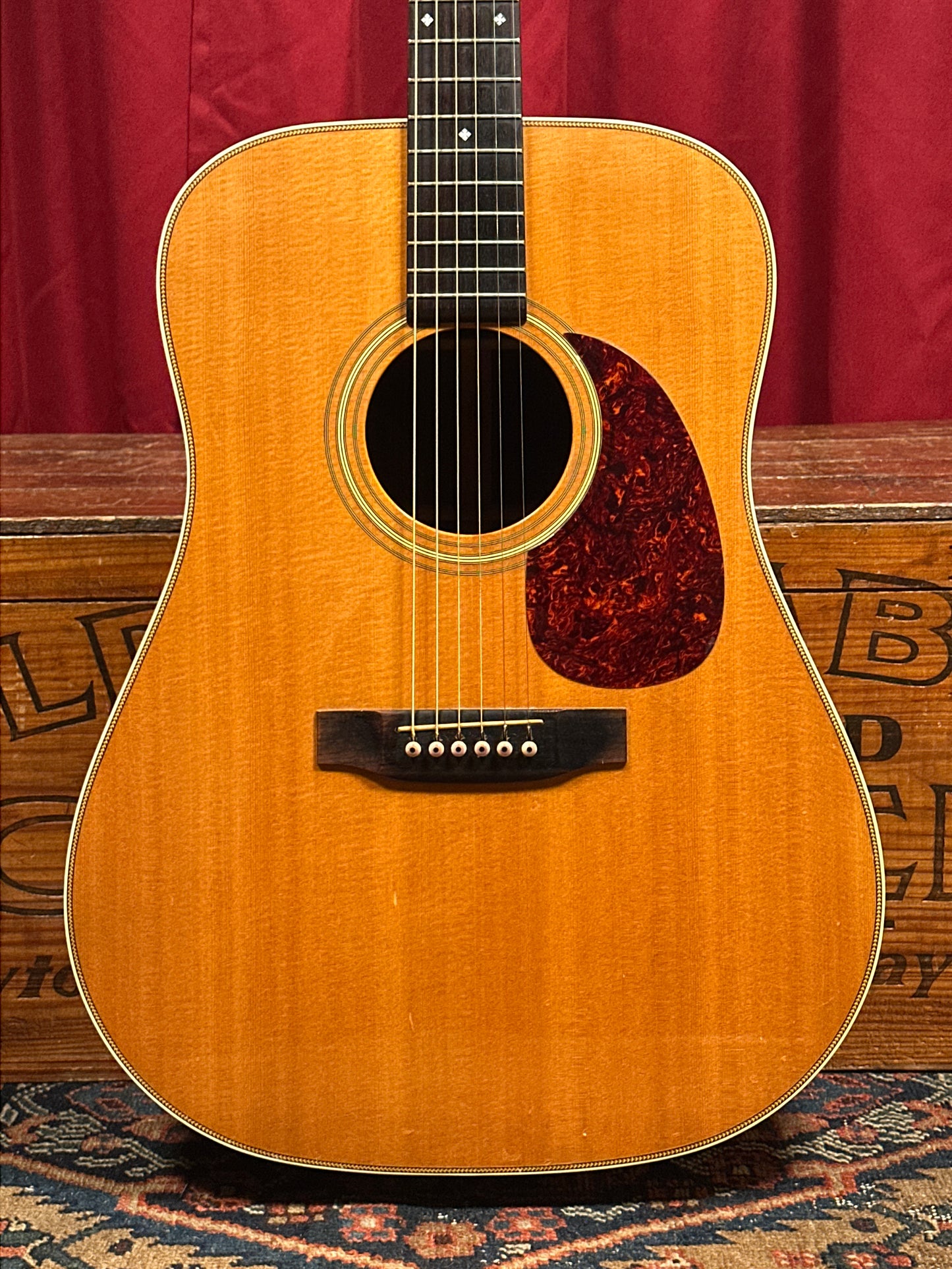 1986 Martin Shenandoah HD-2832 Acoustic Electric Guitar Natural w/ Case