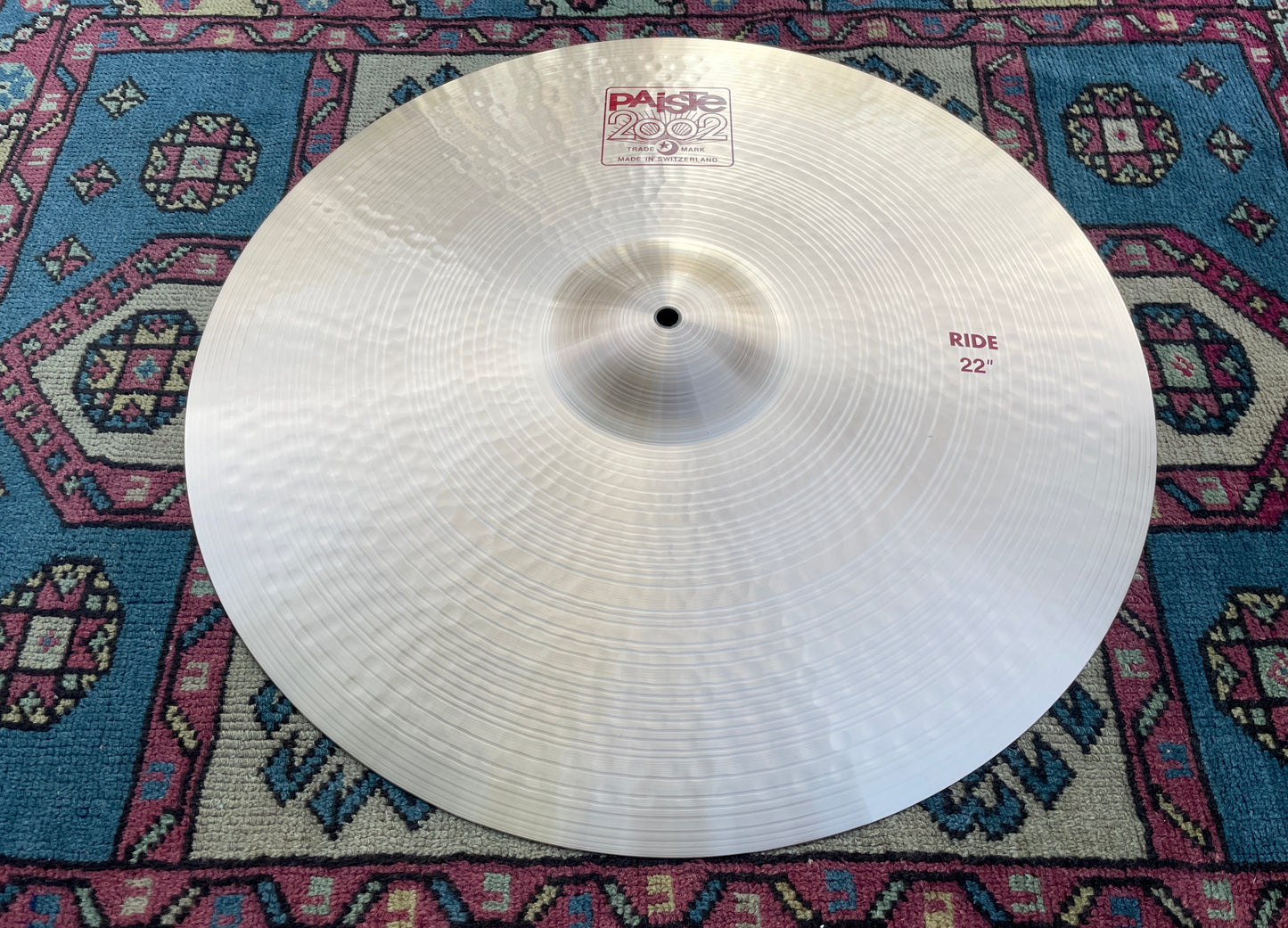 22" Paiste 2002 Ride Cymbal 3244g *Video Demo*