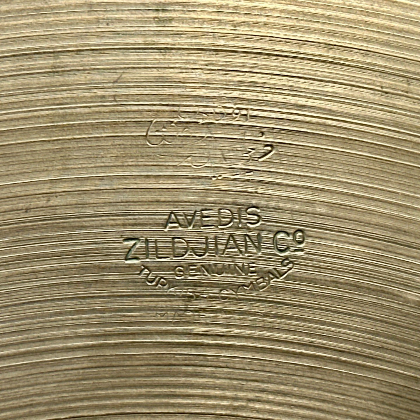 14" Zildjian A 1940s-1950s Trans Stamp Hi-Hat Cymbal Pair 762g/788g *Video Demo*