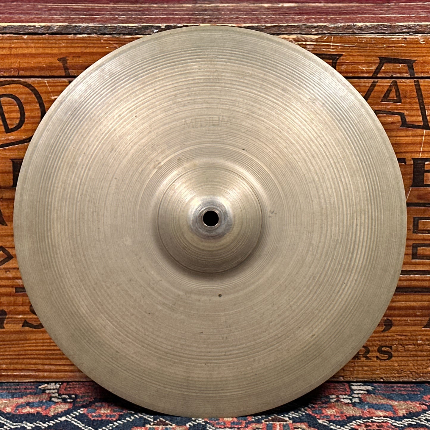 13" Zildjian A 1950s Small Stamp Hi-Hat Cymbal Pair 500g/594g *Video Demo*
