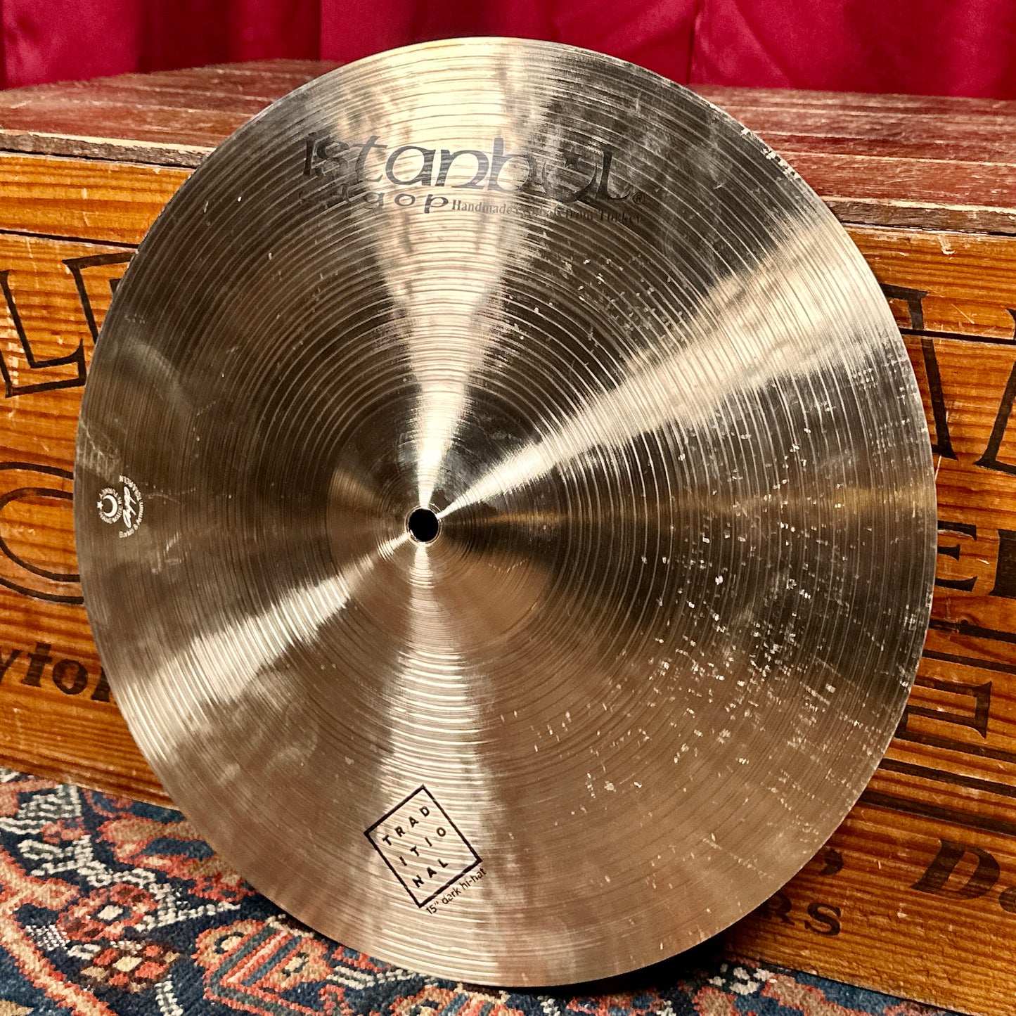 15" Istanbul Agop Traditional Dark Hi-Hat Cymbal Pair 1022g/1230g *Video Demo*