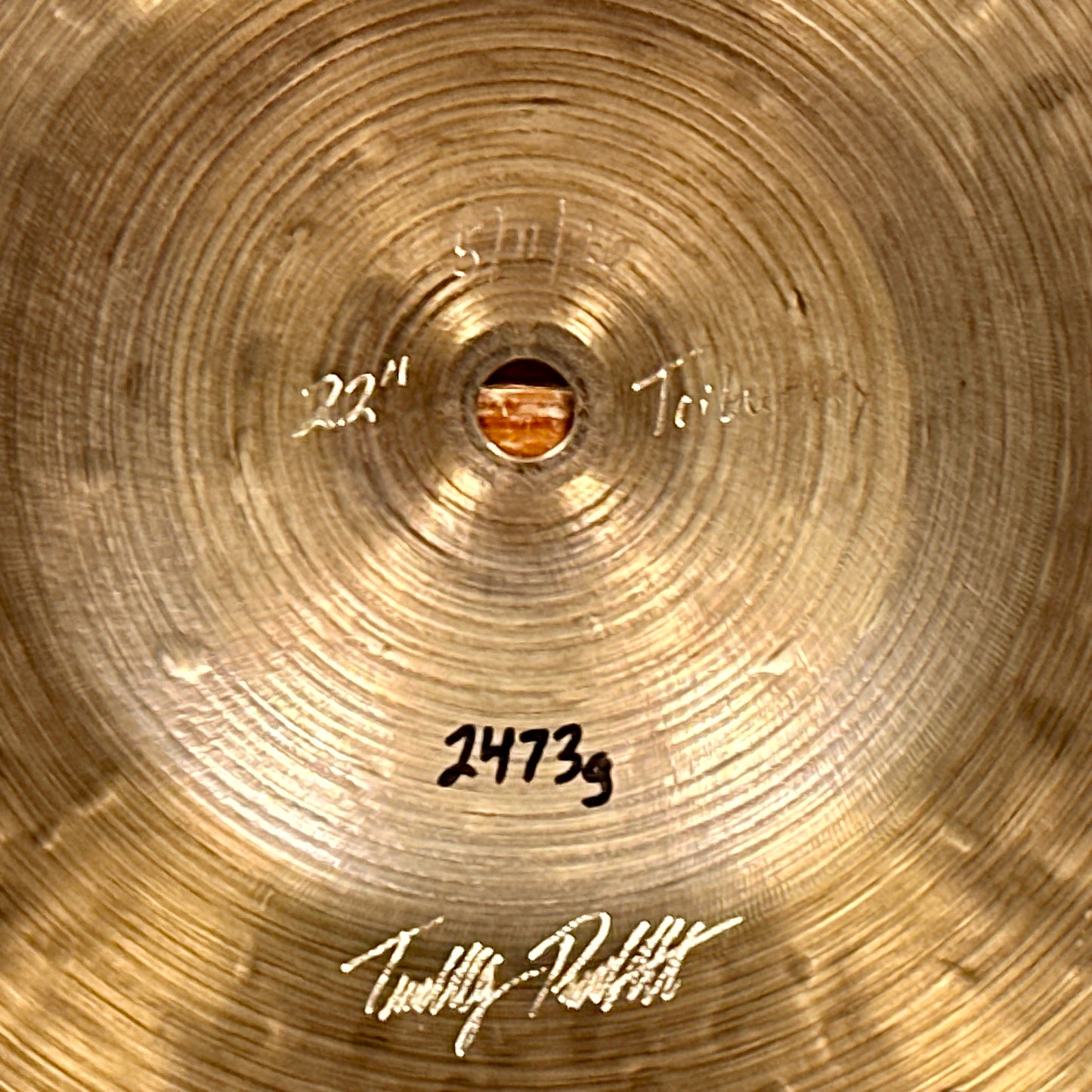 22" Timothy Roberts Tributary Ride Cymbal 2473g *Video Demo*
