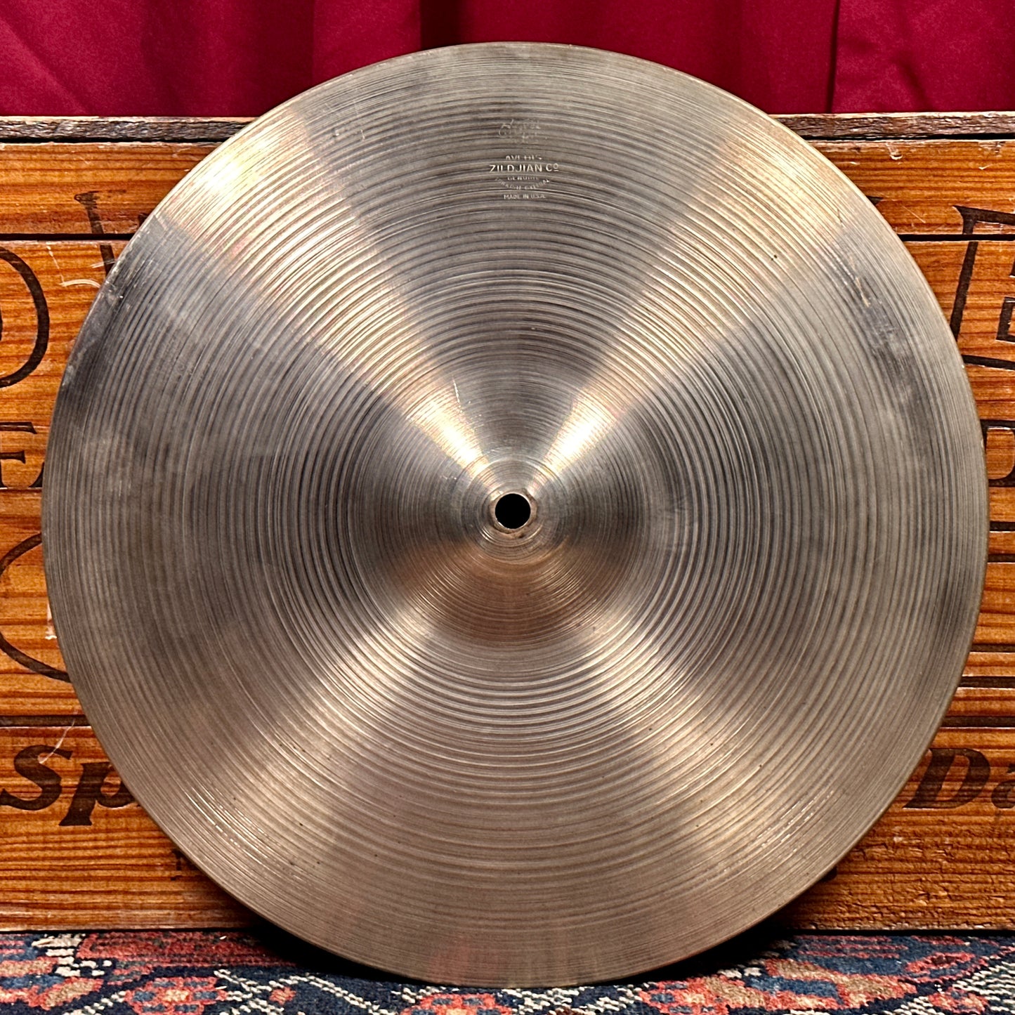 14" Zildjian A 1960s New Beat Hi-Hat Cymbal Pair 956g/1394g *Video Demo*