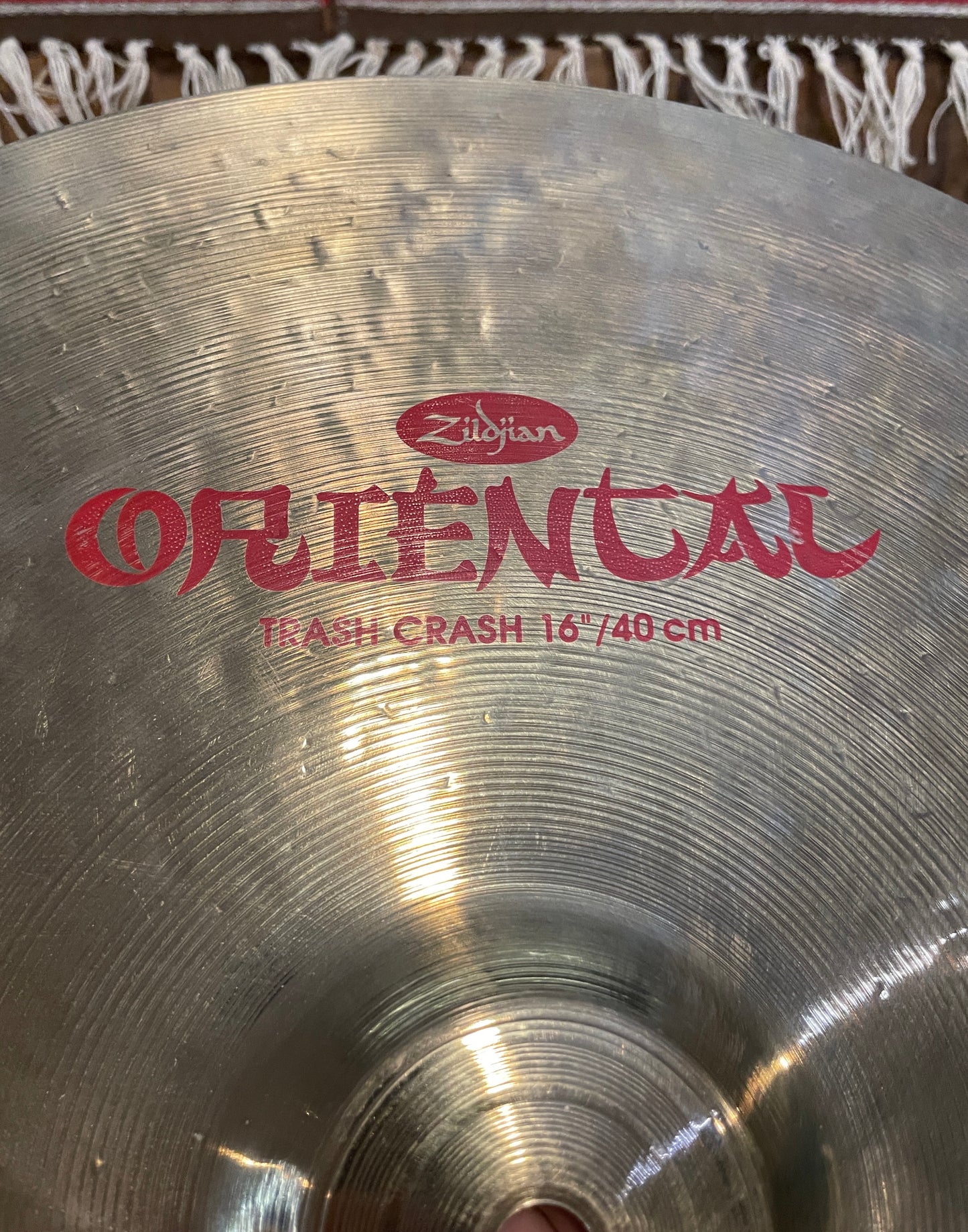 16" Zildjian Oriental Trash Crash Cymbal 928g