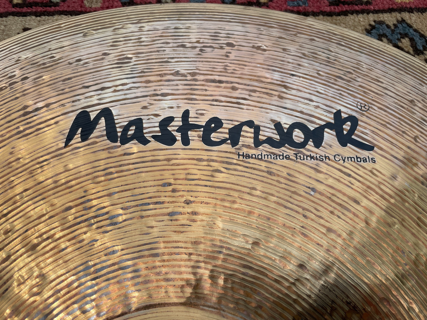 22" Masterwork Meritamon Ride Cymbal 3556g *Video Demo*