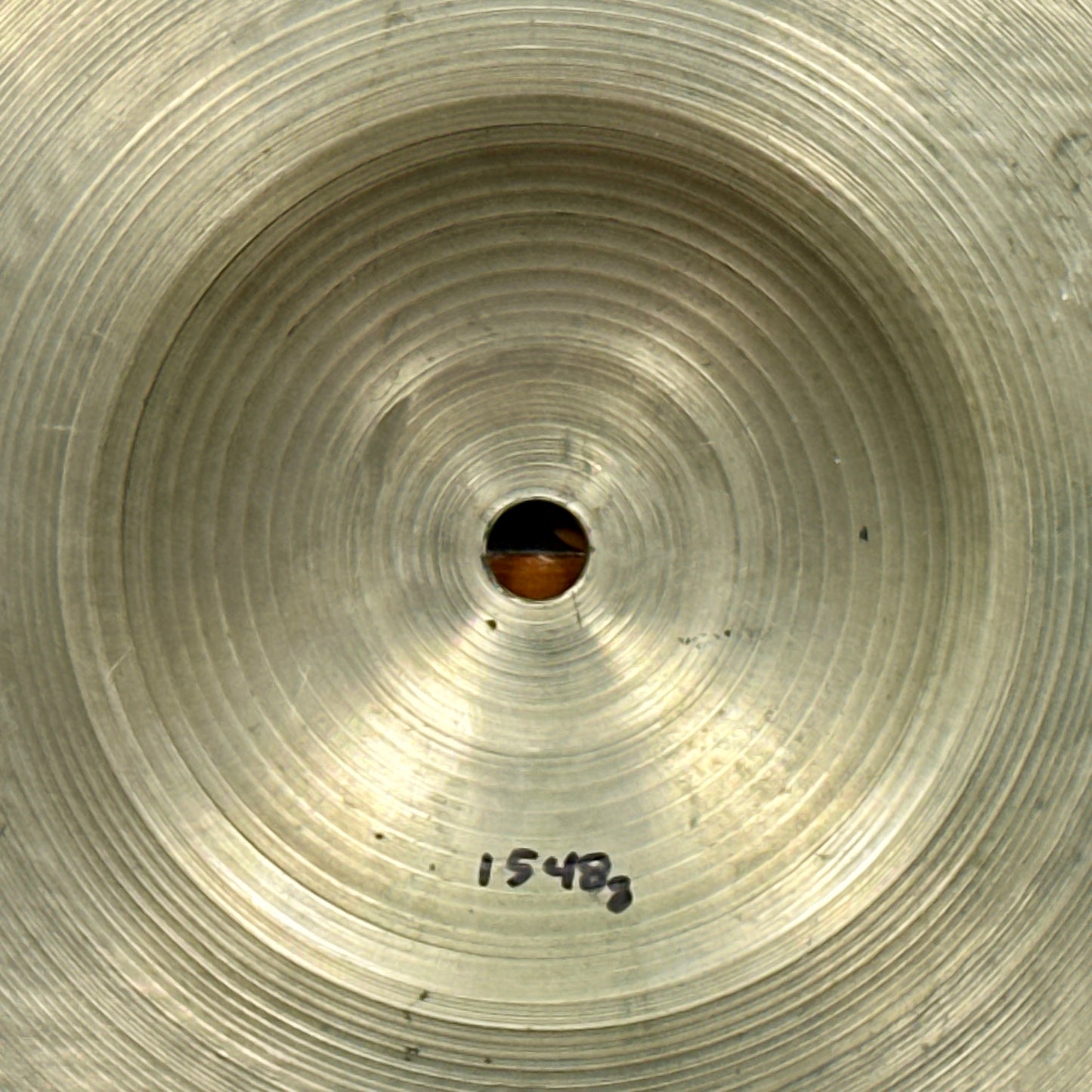 15" Zildjian A 1940s 1st Stamp / 2nd Stamp / Pre-Trans Stamp Small Ride / Hi-Hat Bottom Single Cymbal 1548g *Video Demo*