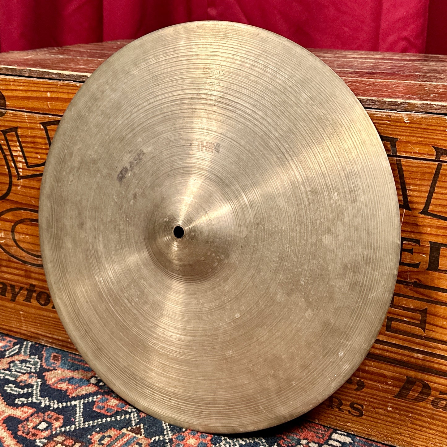 15" Zildjian A 1960s Extra Thin Splash Cymbal 764g