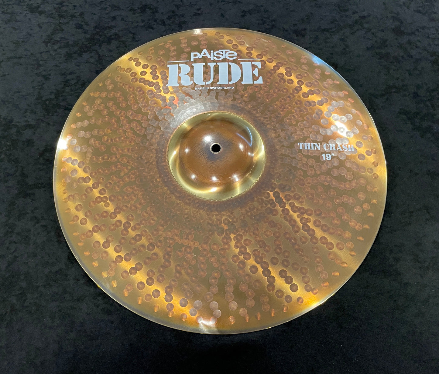19" Paiste Rude Thin Crash Cymbal 1810g