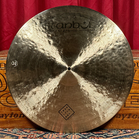 22" Istanbul Agop Traditional Jazz Ride Cymbal 2370g *Video Demo*