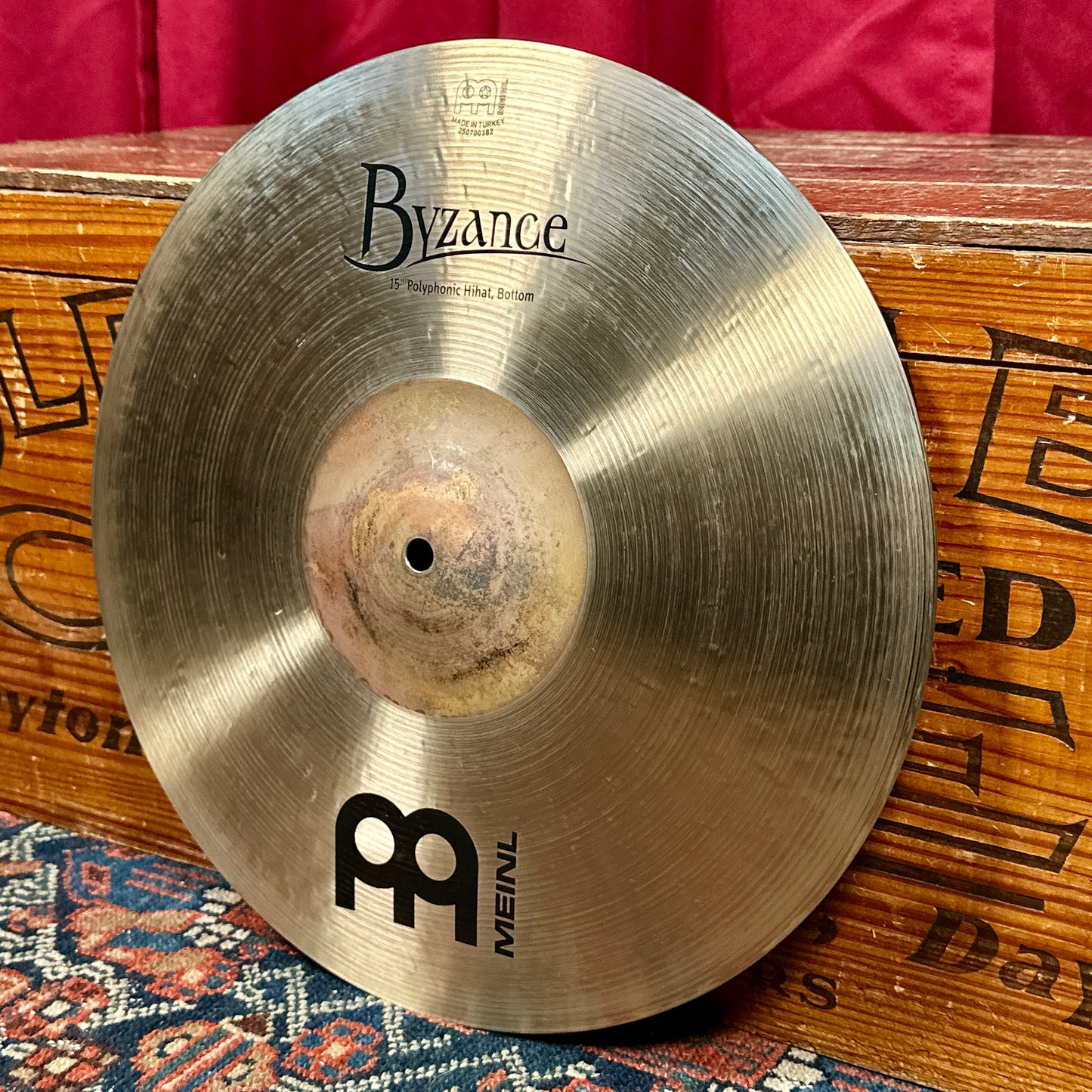 15" Meinl Byzance Jazz Thin Hi-Hat Cymbal Pair 1160g/1442g *Video*