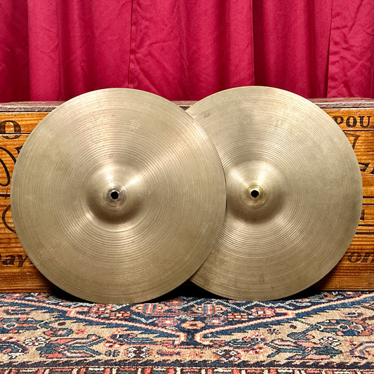 14" Zildjian A 1960s Hi-Hat Cymbal Pair 680g/836g *Video Demo*