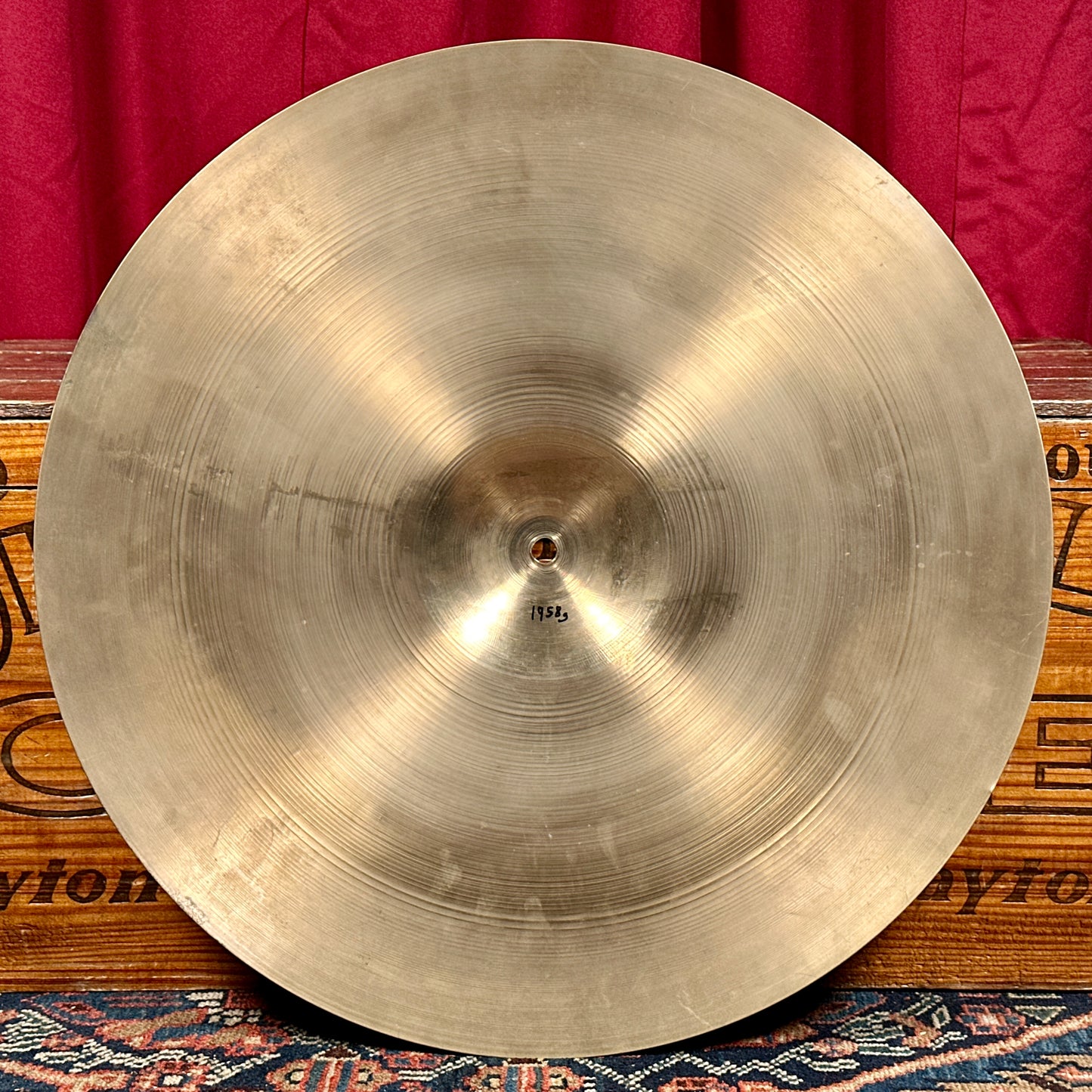 20" Zildjian A 1960s Ride Cymbal 1958g *Video Demo*