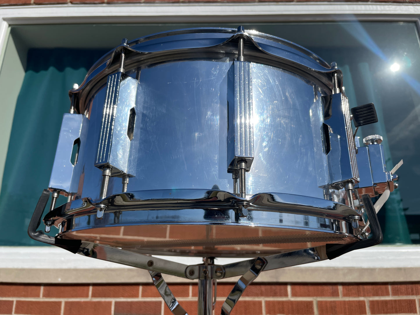 1990s Tama 6.5x14 AW206 Chrome Over Birch Snare MIJ Artwood