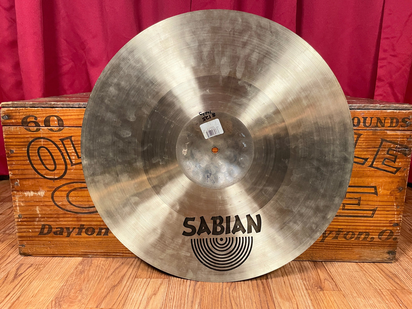 19" Sabian HHX Stage Crash Cymbal 1622g *Video Demo*
