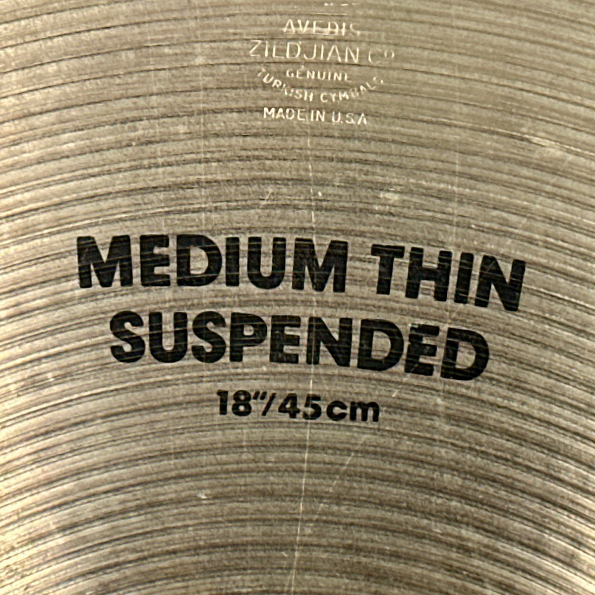 18" Zildjian A Medium Thin Suspended Ride Cymbal 1588g *Video*