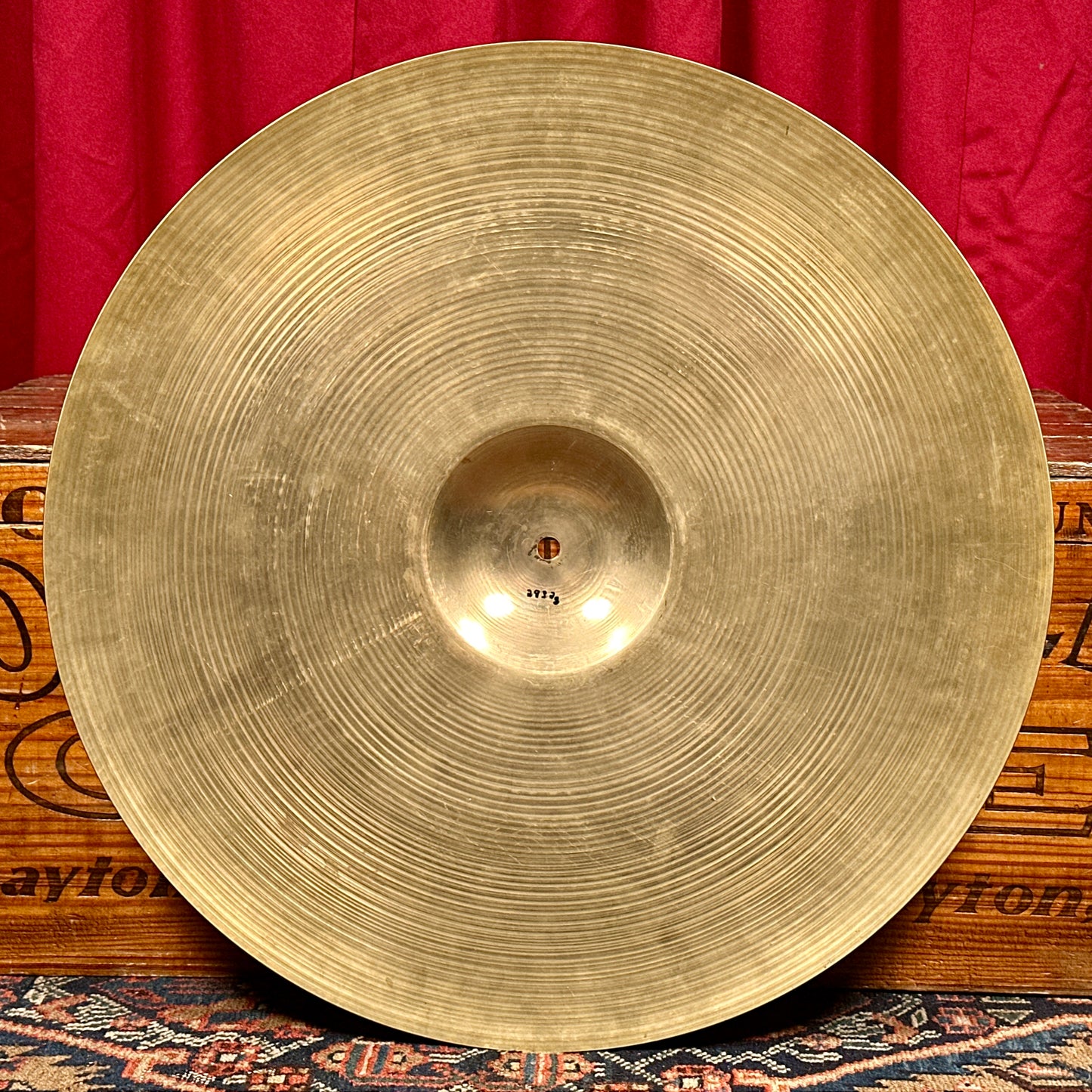 22" A. Zildjian & CIE Constantinople 1970s Ride Cymbal 2932g *Video Demo*