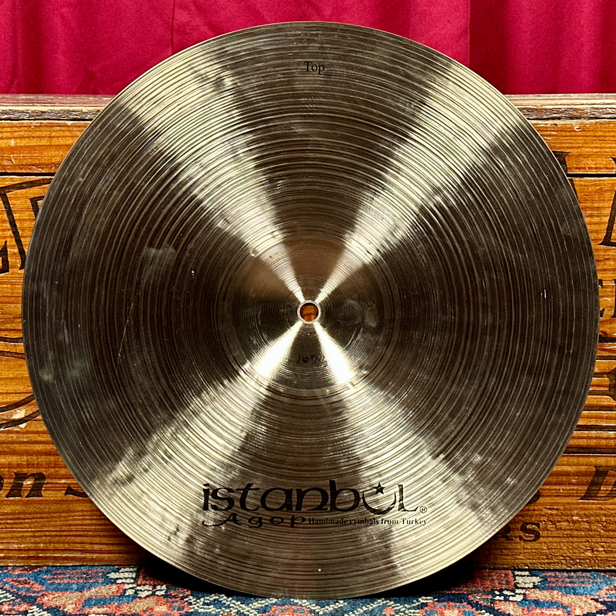 15" Istanbul Agop Traditional Dark Hi-Hat Cymbal Pair 1074g/1266g *Video*