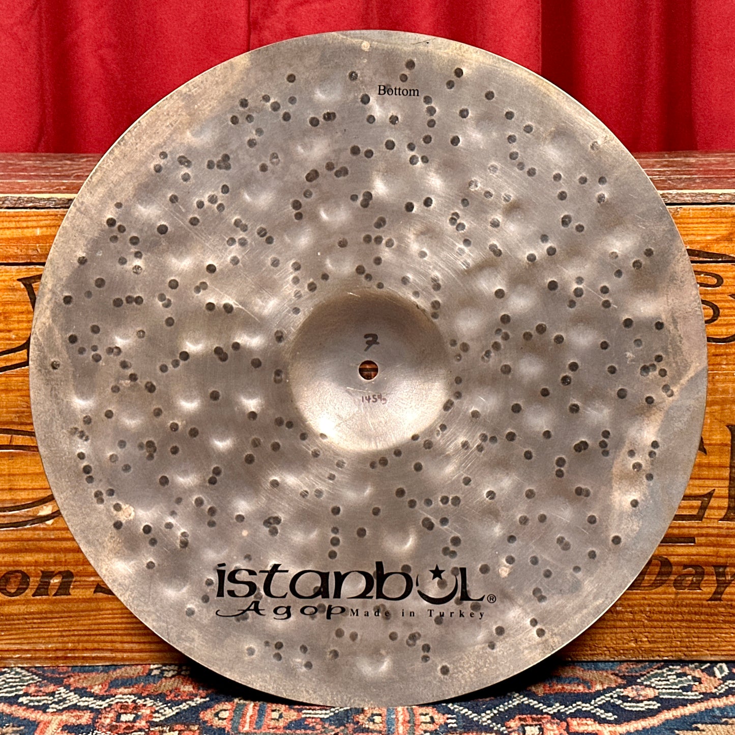 17" Istanbul Agop Xist Dry Dark Hi-Hat Cymbal Pair 1090g/1454g *Video Demo*