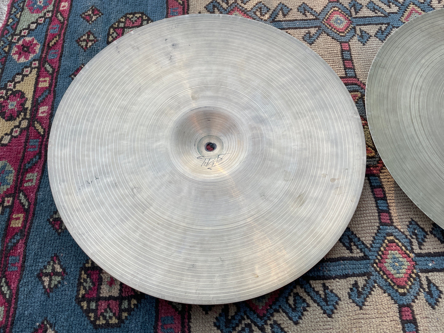 15" Istanbul K Zildjian 1960s Hi-Hat Cymbal Pair 980g/1000g *Video Demo*
