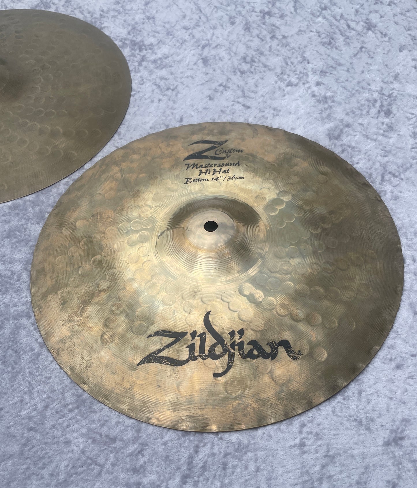 14" Zildjian Z Custom Mastersound Hi-Hat Cymbal Pair 962g/1462g *Video Demo*