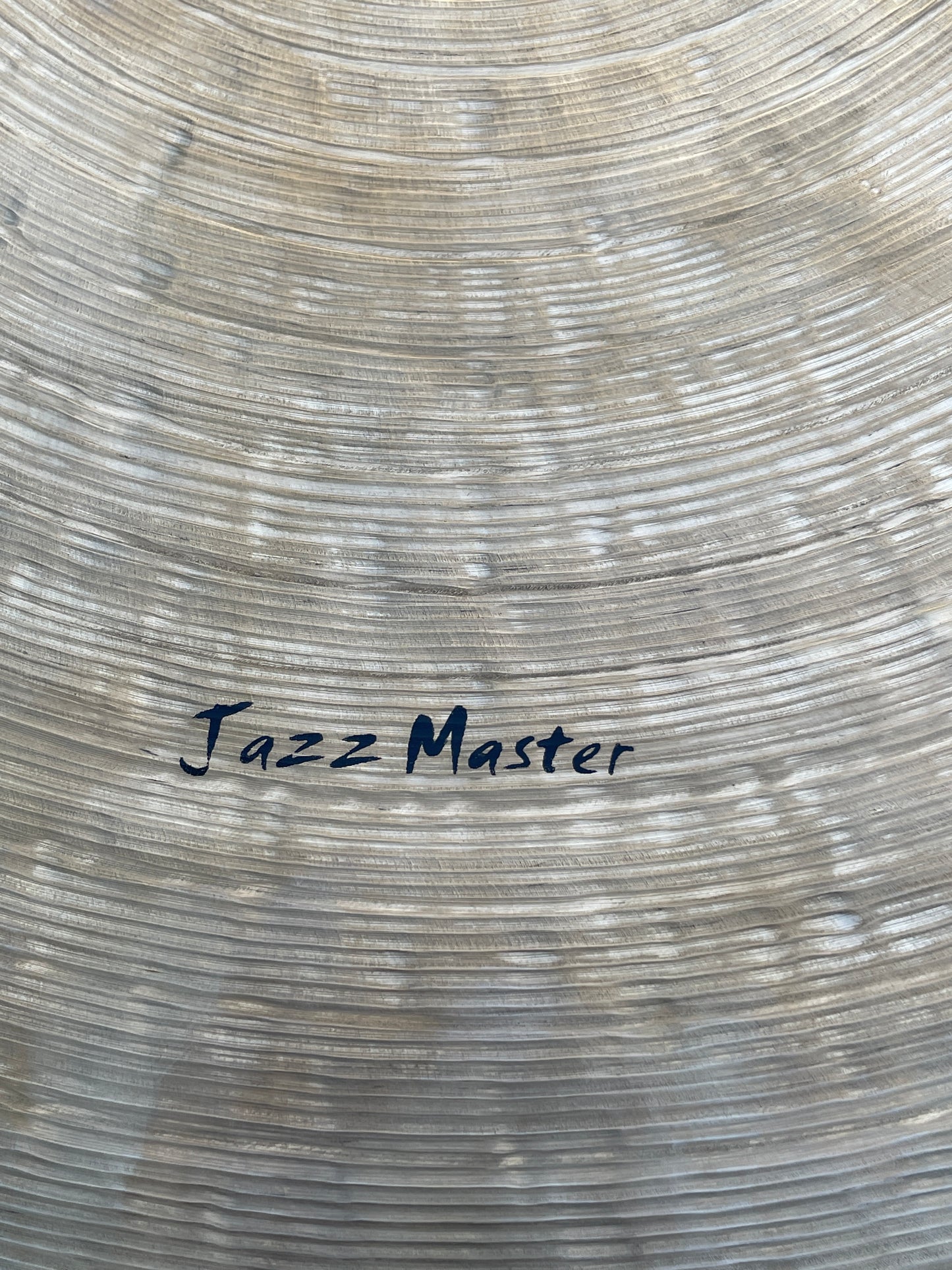 22" Masterwork Jazz Master Flat Ride Cymbal Turkish Hand Hammered 3340g