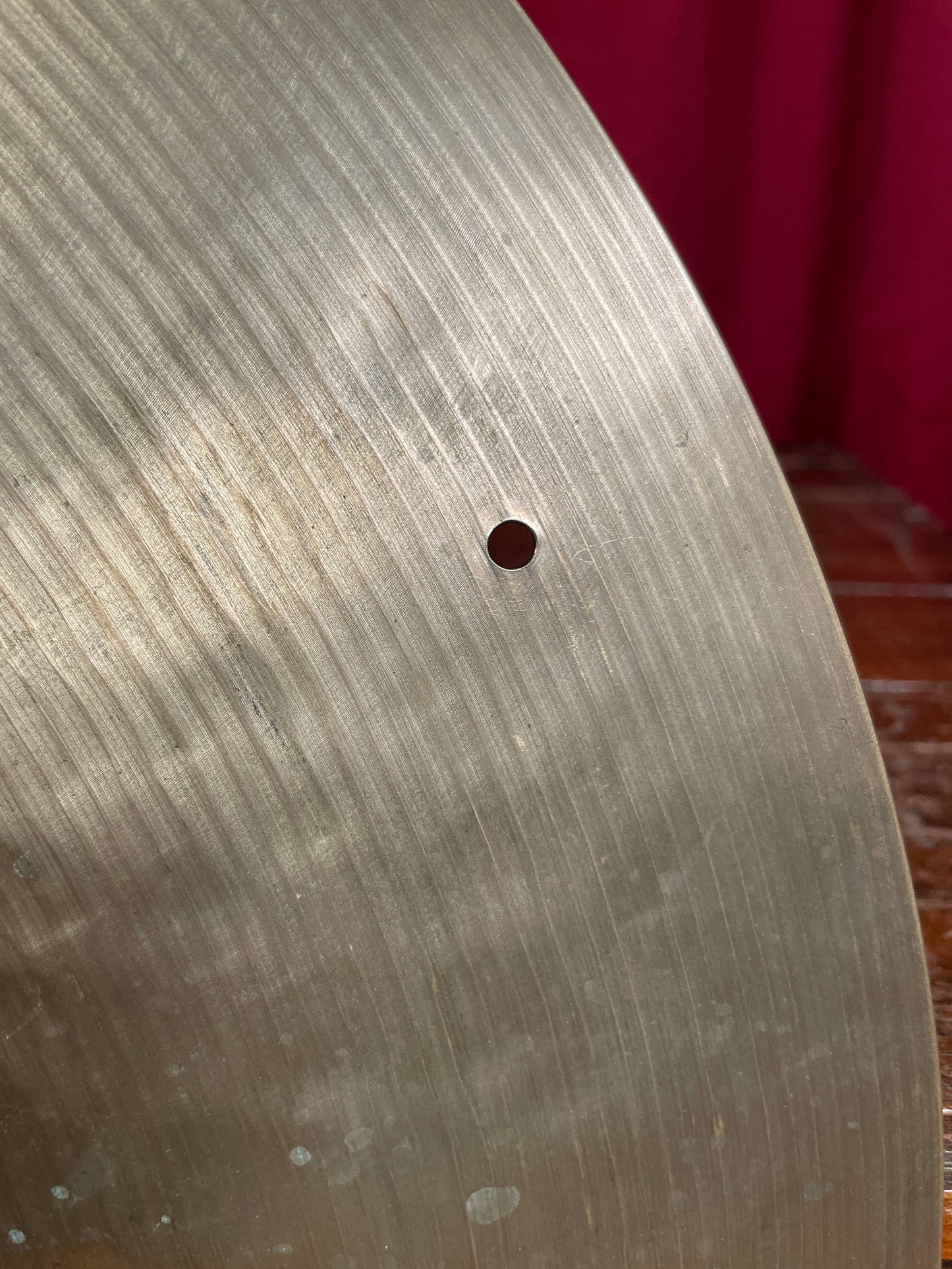 22" Zildjian Sound Lab Prototype Hi Bell Thin High Ride Cymbal w/ Rivets 2402g *Video Demo*