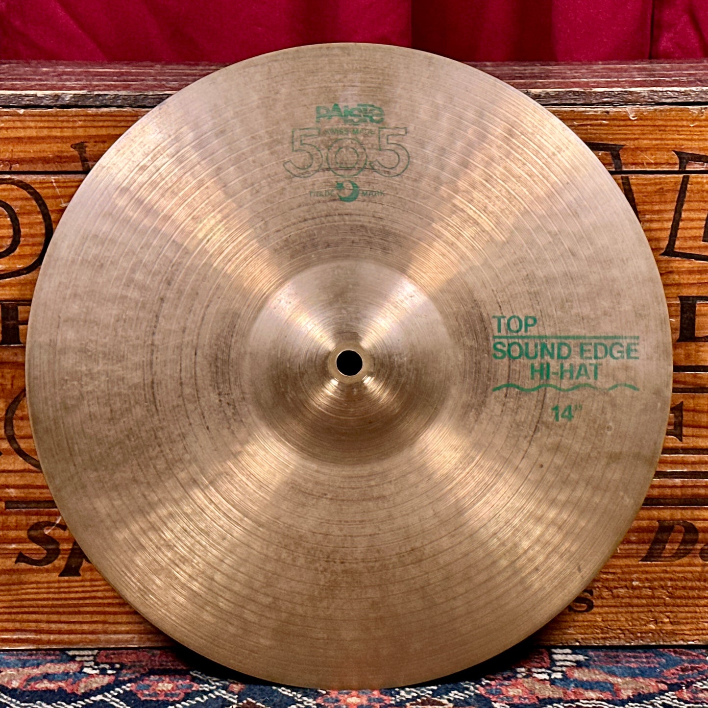 14" Paiste 505 Sound Edge Hi-Hat Cymbal Pair 952g/1022g *Video Demo*