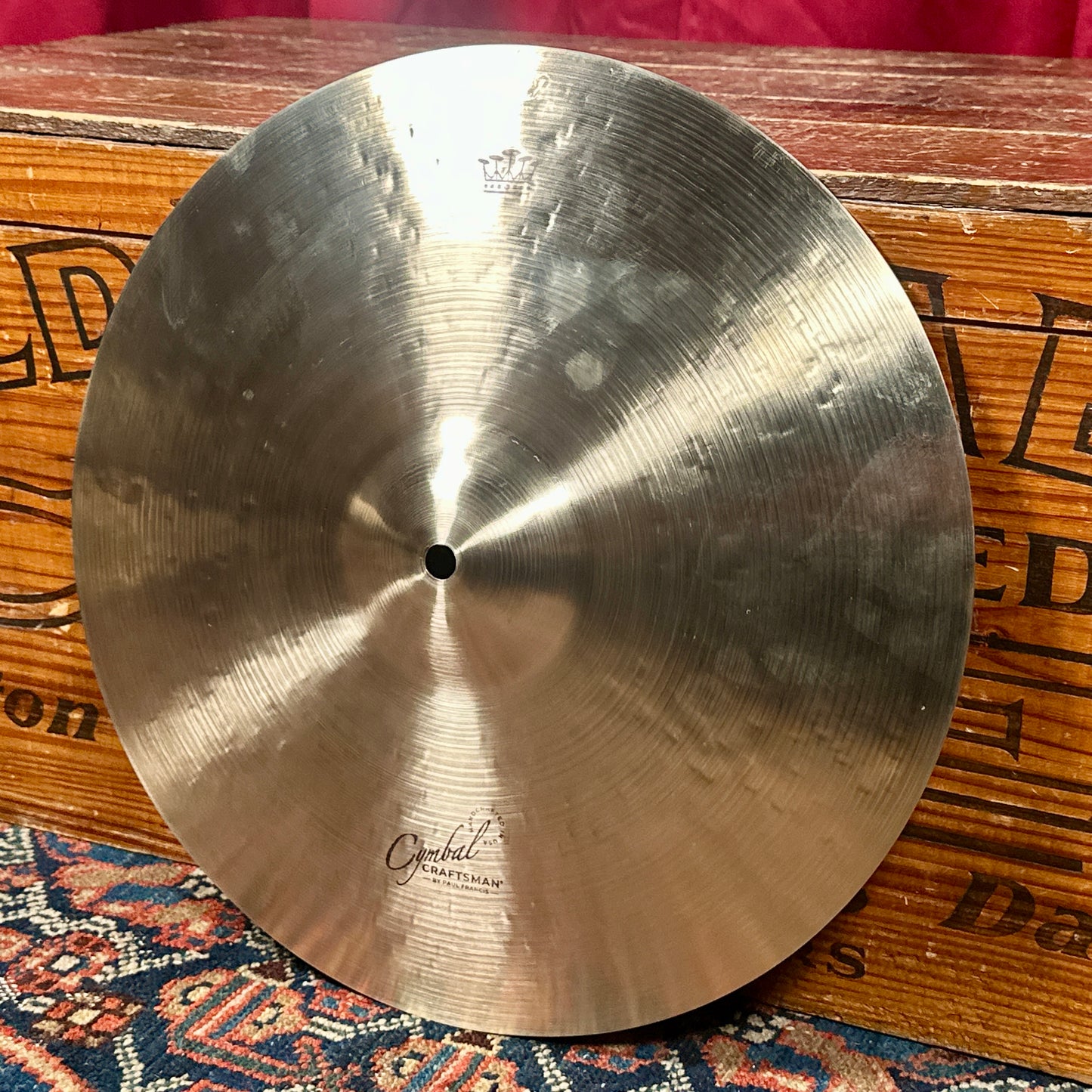 14" Cymbal Craftsman Dark Vintage Light Hi-Hat Cymbal Pair 926g/970g *Video Demo*