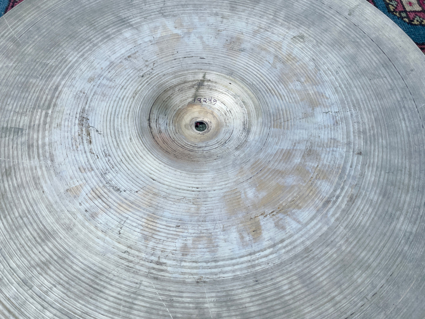 20" Zildjian A 1950s Small Stamp Ride Cymbal 1924g *Video Demo*