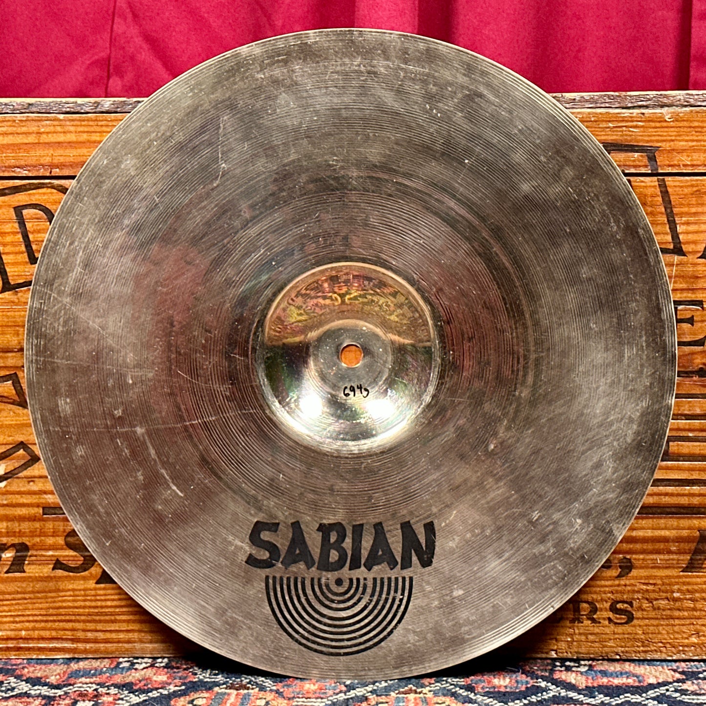 14" Sabian XSR Fast Crash Cymbal 694g *Video*