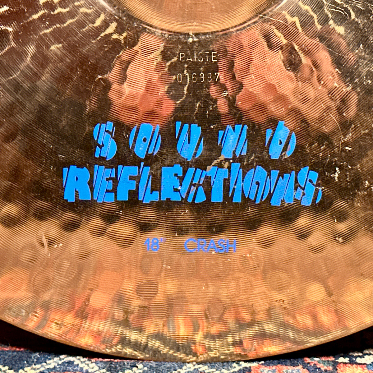 18" Paiste 1990s 2000 Sound Reflections Crash Cymbal 1426g *Video*