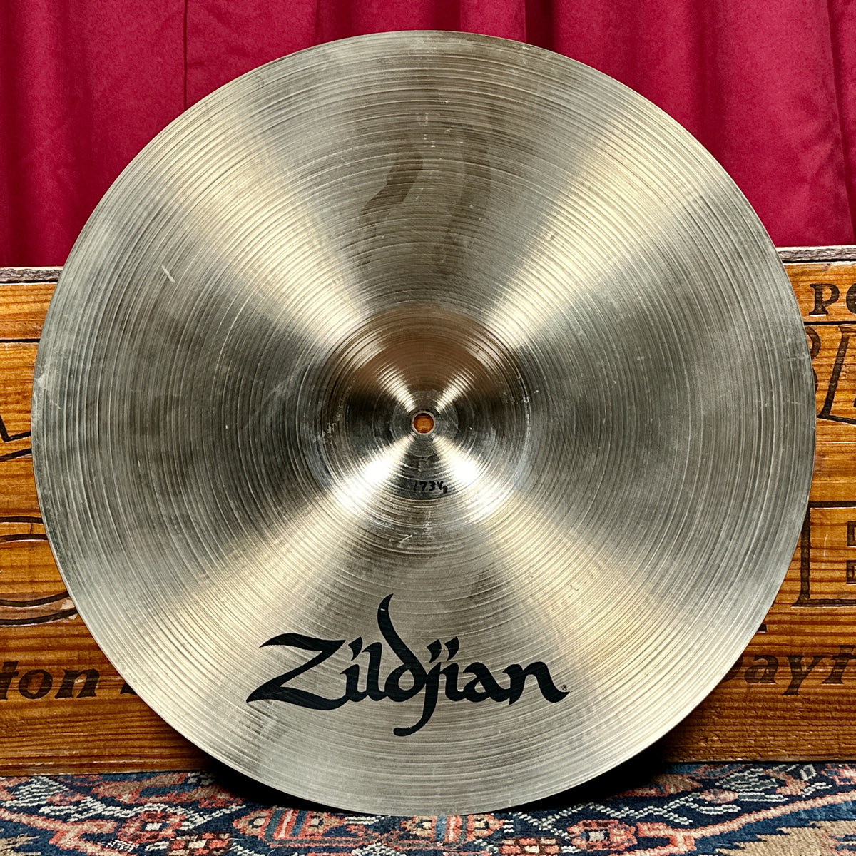 18" Zildjian A Rock Crash Cymbal 1734g *Video*