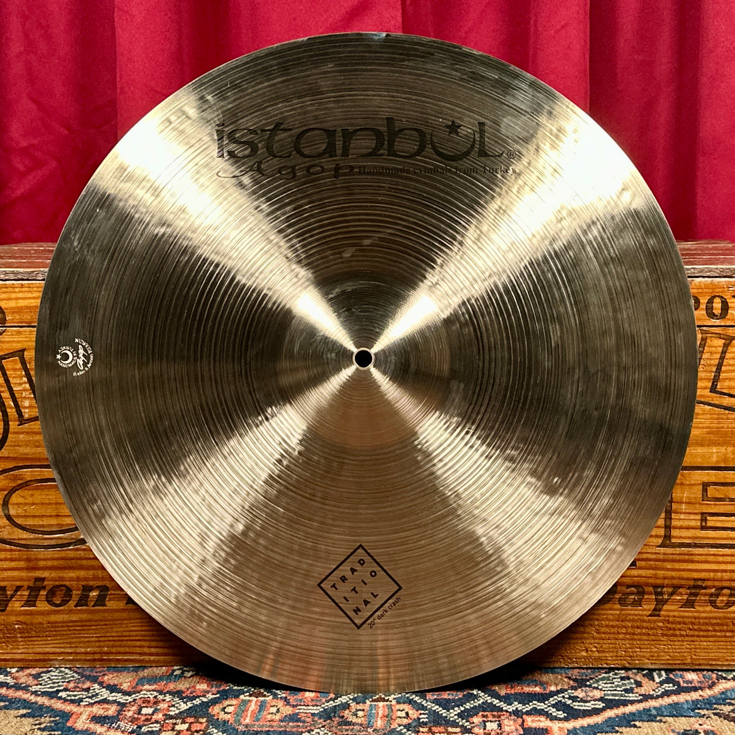 20" Istanbul Agop Traditional Dark Crash Cymbal 1740g *Video Demo*