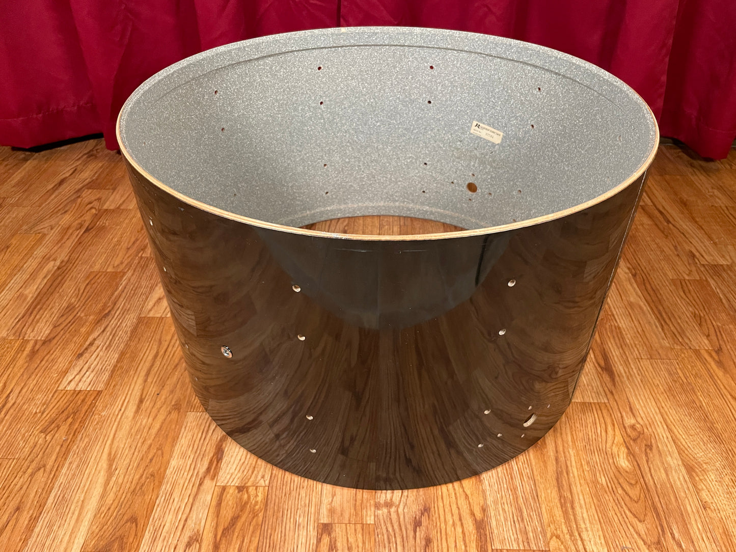 Early 1970s Rogers 14x24 Bass Drum Shell Black