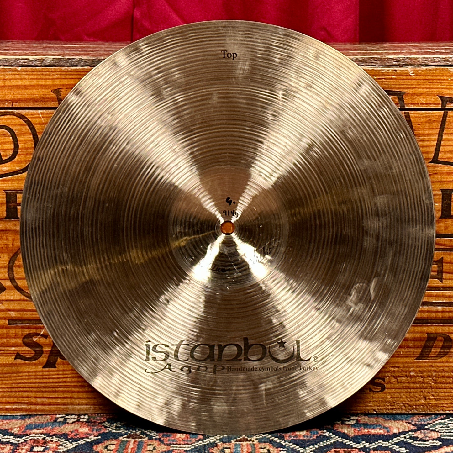 14" Istanbul Agop Traditional Jazz Hi-Hat Cymbal Pair 914g/1082g *Video Demo*