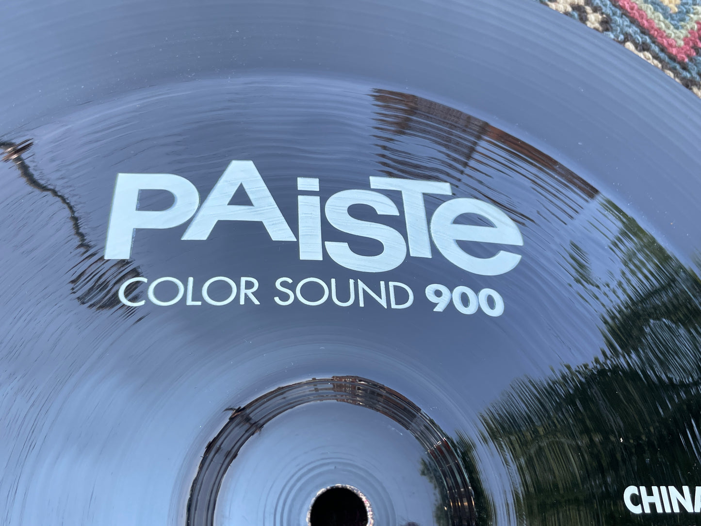 16" Paiste Color Sound 900 Series China Cymbal Black 850g