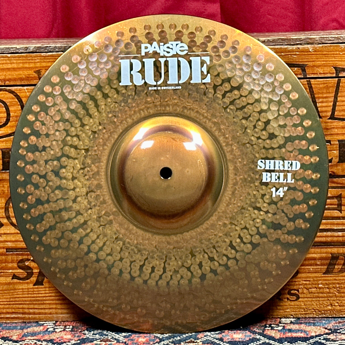 14" Paiste RUDE Shred Bell Cymbal 1270g *Video*