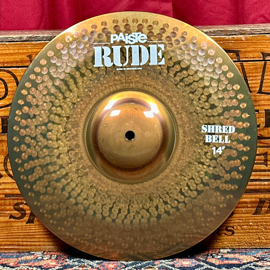 14" Paiste RUDE Shred Bell Cymbal 1270g *Video*