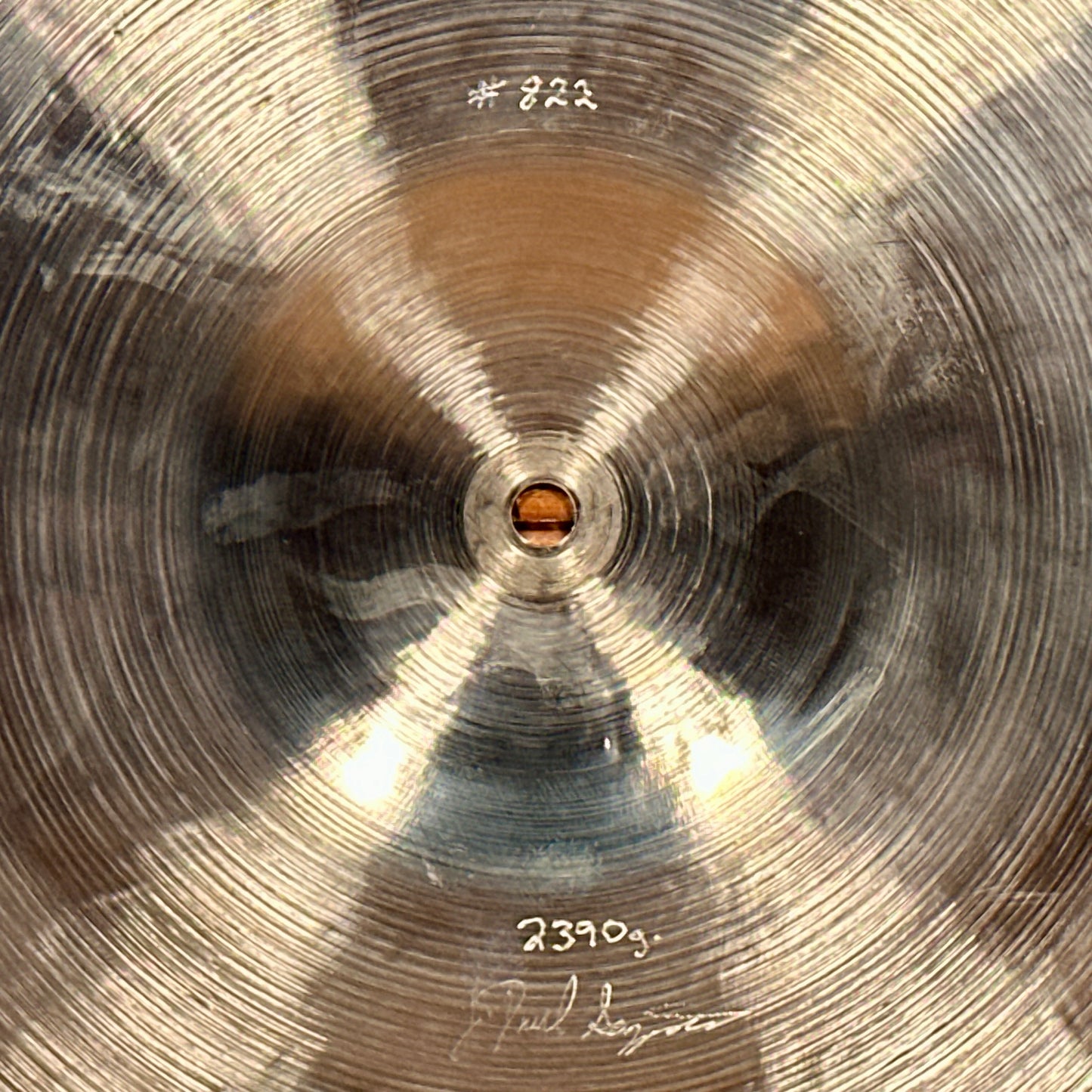22" JD Sagurton Custom Cymbals Ride w/ Hand Formed Bell 2390g *Video Demo*