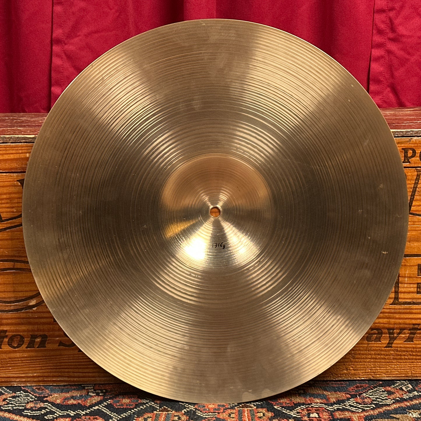 18" Zildjian A 1970s Crash Ride Cymbal 1316g *Video Demo*